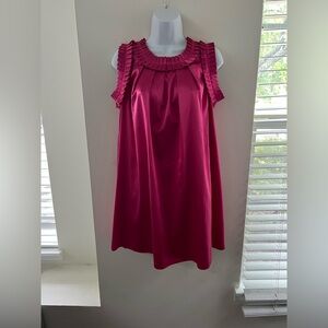 Wish Magenta Sleeveless Midi Dress